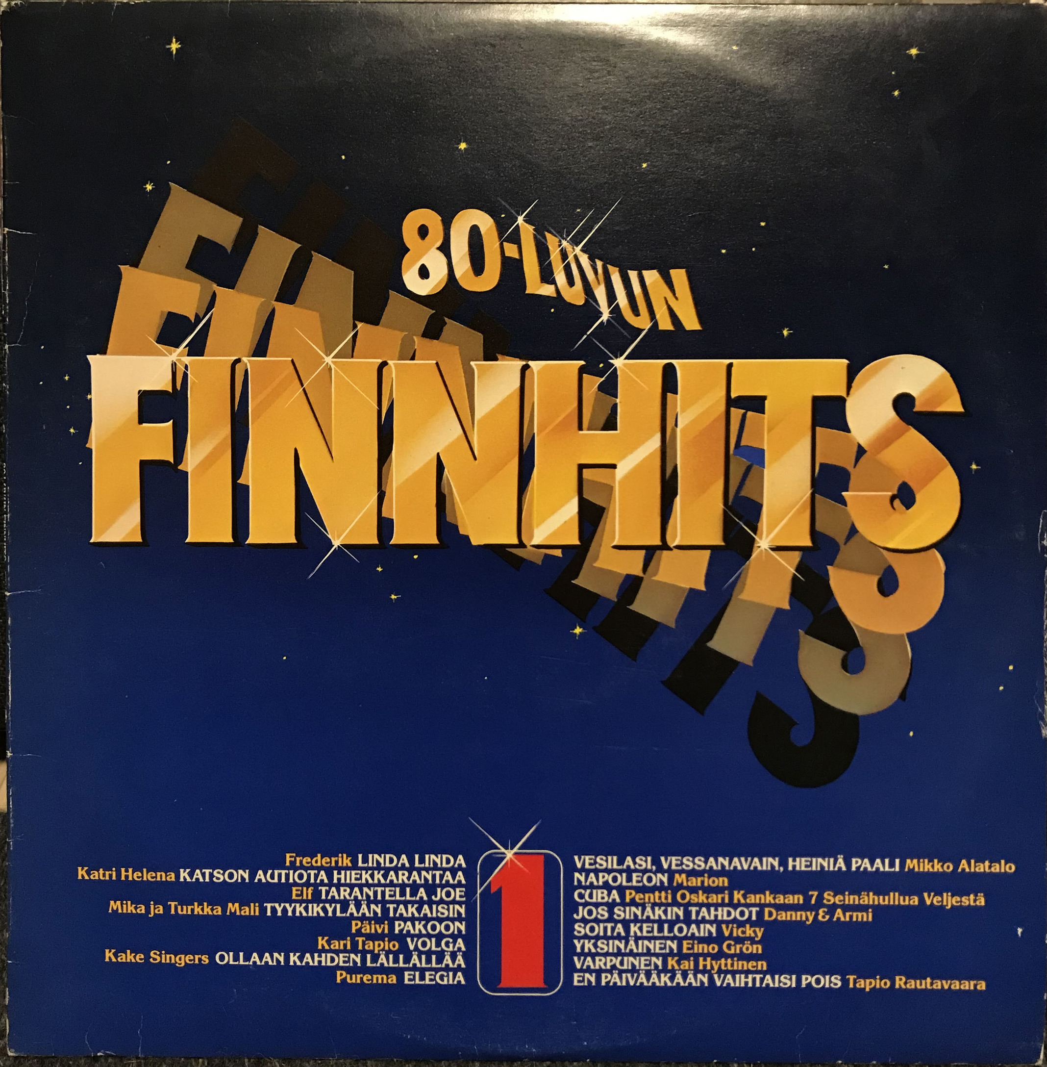 Cover image for album '80-luvun finnhits"